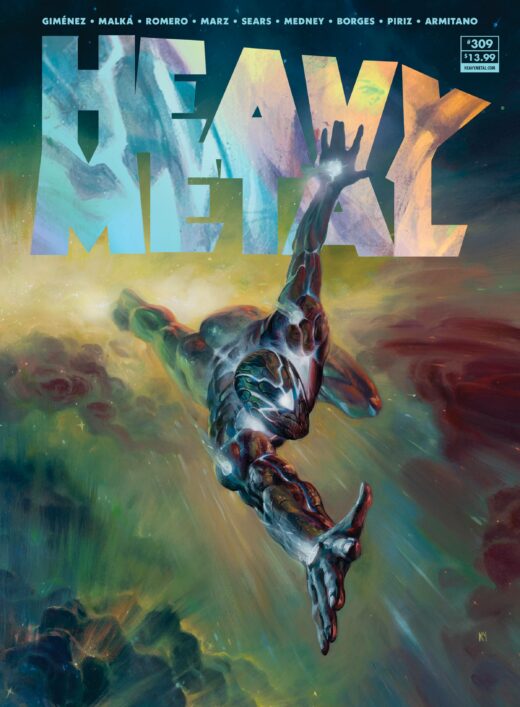 HEAVY METAL #308 CVR B THUMBS (MR) (C: 0-1-0)