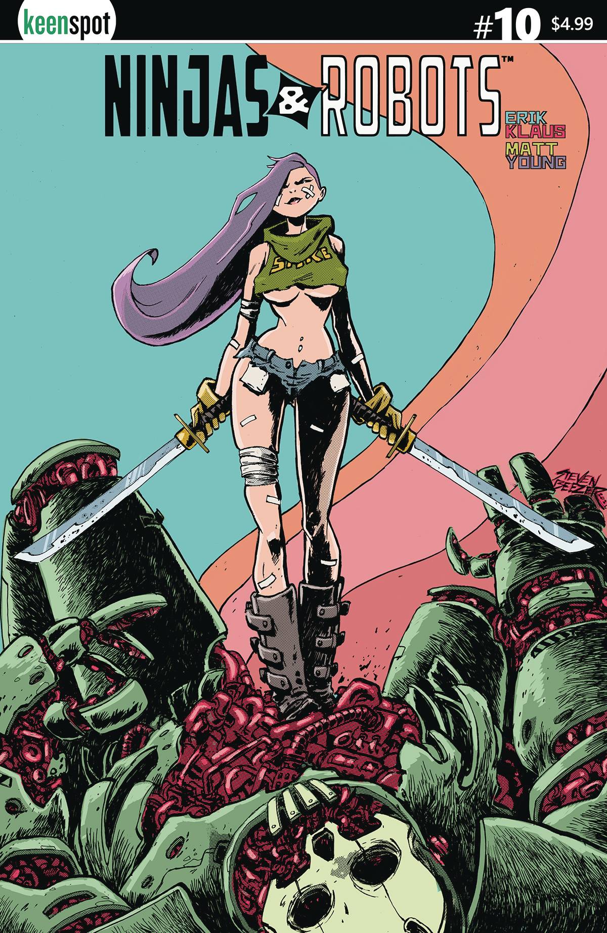 NINJAS & ROBOTS #10 CVR C BEEZER