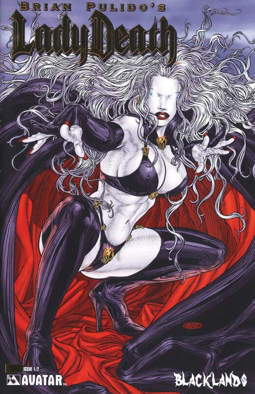 LADY DEATH MASTERWORKS BLACKLANDS GOLD FOIL SET (5CT) (MR) (