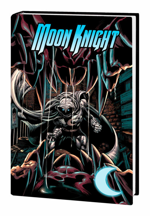 MOON KNIGHT BY HUSTON, BENSON & HURWITZ OMNIBUS HC FINCH COVER