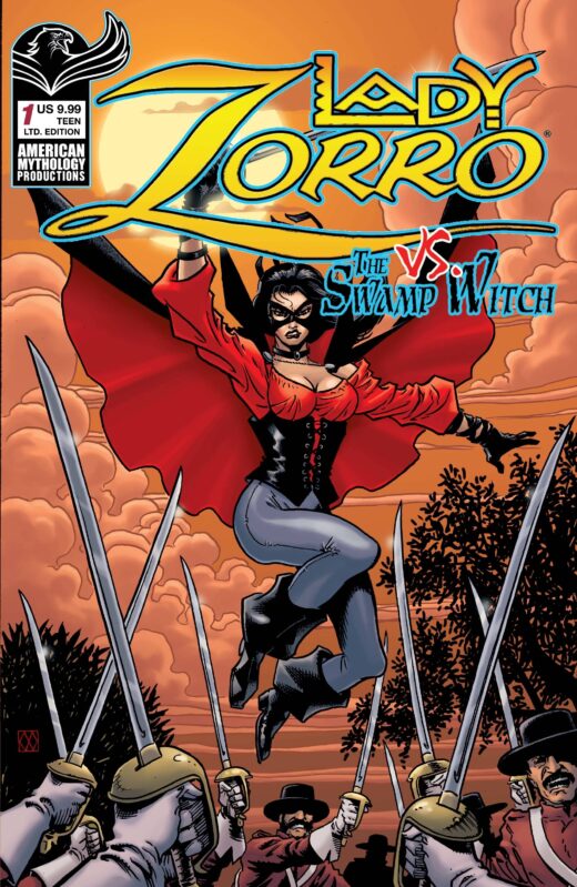 LADY ZORRO VS SWAMP WITCH ONE SHOT CVR C LTD ED
