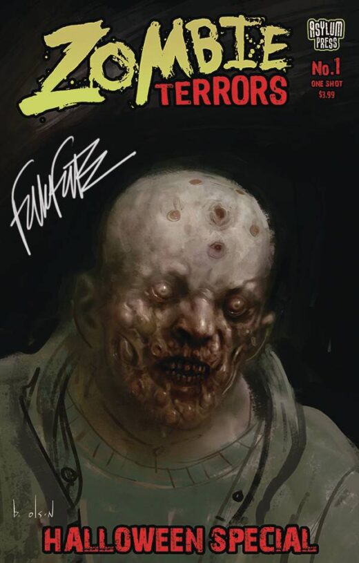 ZOMBIE TERRORS HALLOWEEN SP CVR B SGN ED