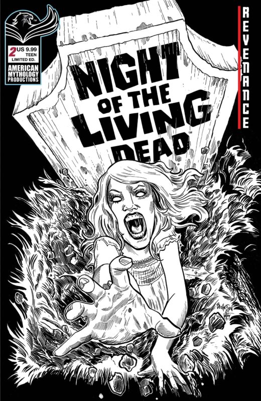 NIGHT OF THE LIVING DEAD REVENANCE #2 CVR D LTD ED