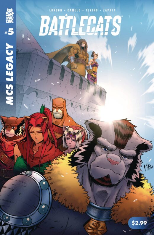 MAD CAVE STUDIOS LEGACY BATTLECATS #5 CVR A CAMELO
