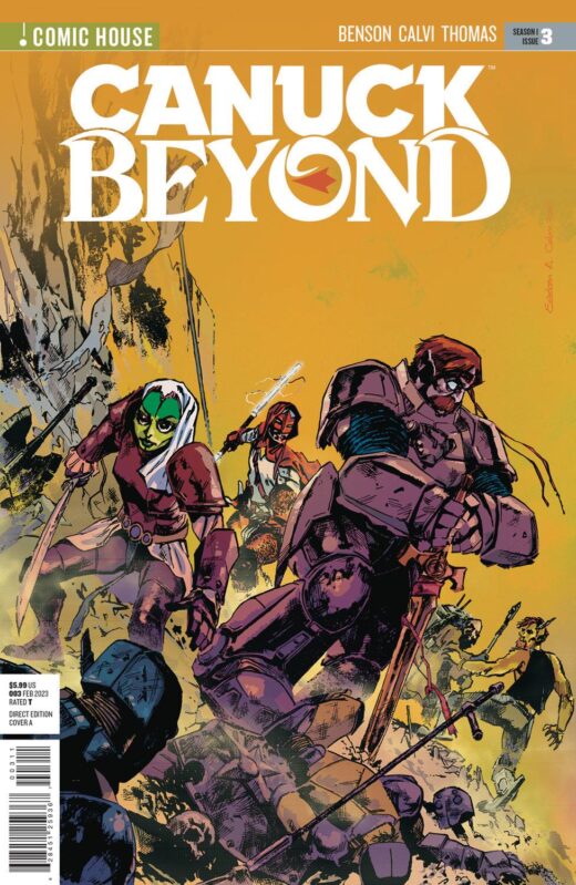 CANUCK BEYOND #3 (C: 0-0-1)