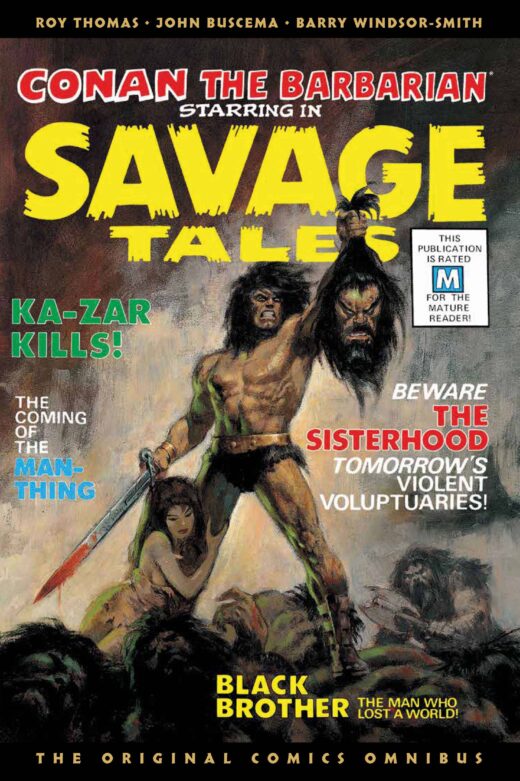 SAVAGE SWORD CONAN ORIGINAL OMNI DIRECT MARKET GN VOL 01 (MR