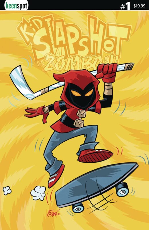 KID SLAPSHOT VS ZOMBONI CVR E FRANCO HOLOFOIL