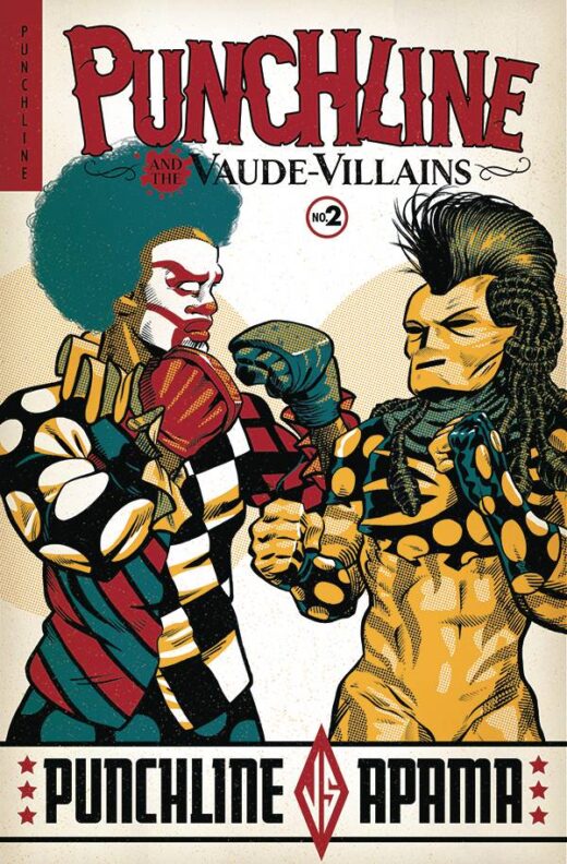 PUNCHLINE AND VAUDE VILLAINS #2 CVR B GONZO