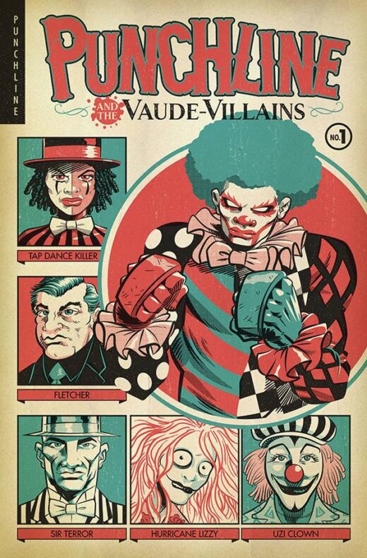 PUNCHLINE AND VAUDE VILLAINS #1 2ND PTG
