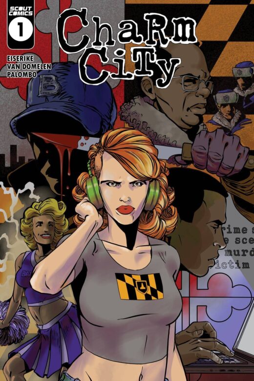 CHARM CITY #1 CVR B VAN DOMELEN