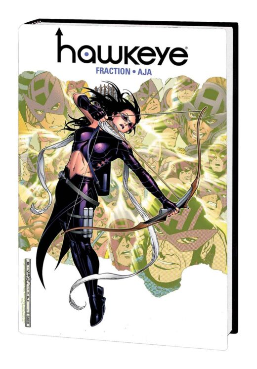 HAWKEYE (2012) BY FRACTION AND AJA OMNIBUS HC DM VAR NEW PTG