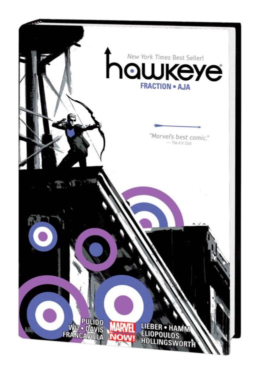 HAWKEYE (2012) BY FRACTION AND AJA OMNIBUS HC NEW PTG
