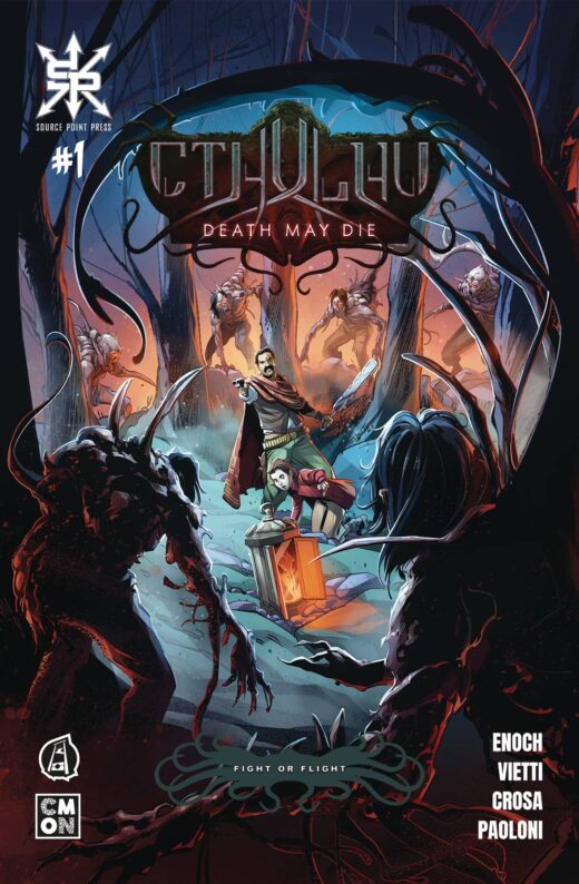 CTHUHLU DEATH MAY DIE #1 (OF 4) CVR A BUSCAGLIA & LANZA (MR)