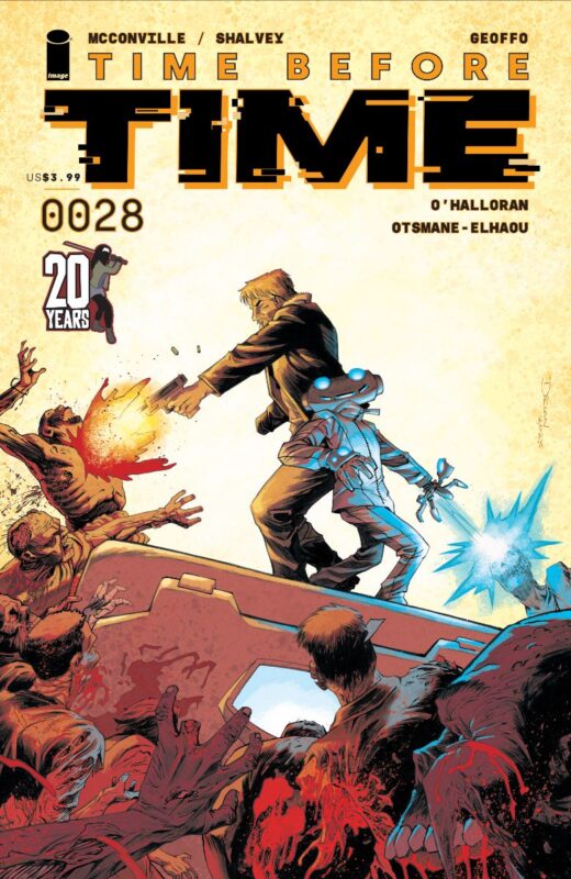 TIME BEFORE TIME #28 CVR C DECLAN SHALVEY TWD 20 ANNV TEAM UP VAR (MR)
