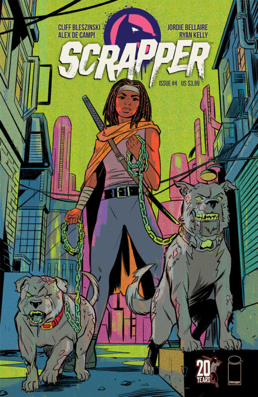 SCRAPPER #4 (OF 6) CVR B NATACHA BUSTOS AND JORDIE BELLAIRE TWD 20 ANNV TEAM UP VAR