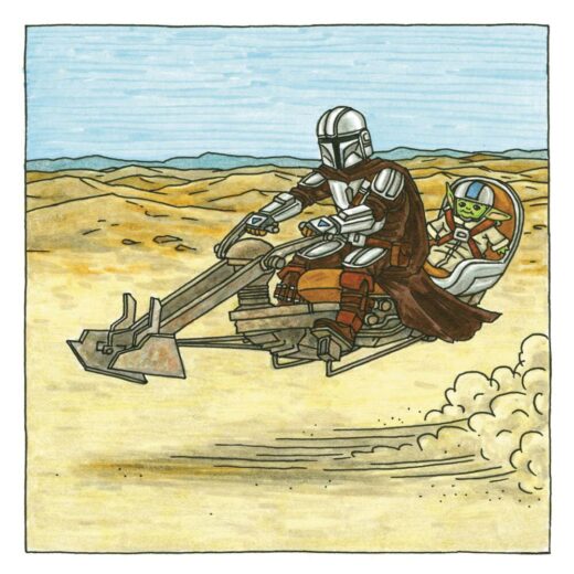 STAR WARS MANDALORIAN AND CHILD HC (C: 1-0-0)