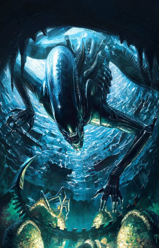 ALIEN (2023) ANNUAL #1 50 COPY INCV MARCO MASTRAZZO VIR VAR