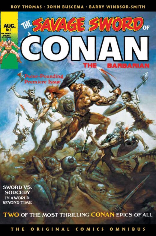SAVAGE SWORD OF CONAN ORIGINAL OMNI REG GN VOL 01 (MR) (C: 0