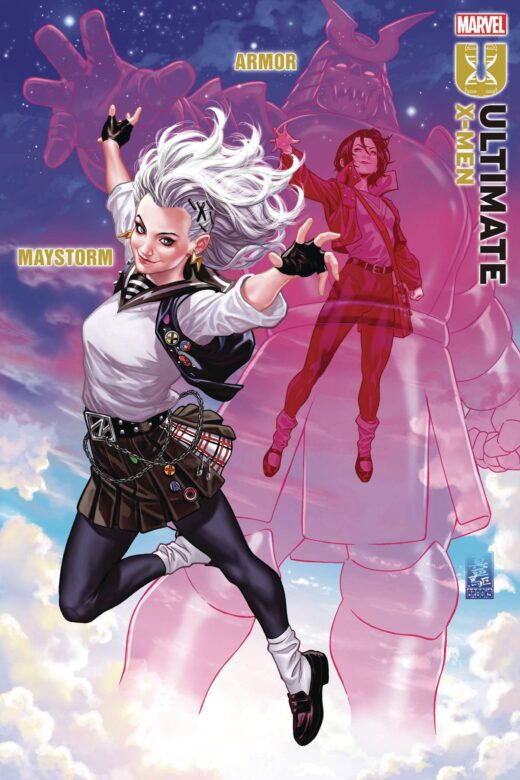 DF ULTIMATE X-MEN #1 MAYSTORM VARIANT GOLD BROOKS SGN