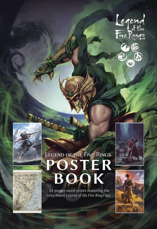 LEGEND OF THE FIVE RINGS POSTER BOOK (C: 0-1-1)