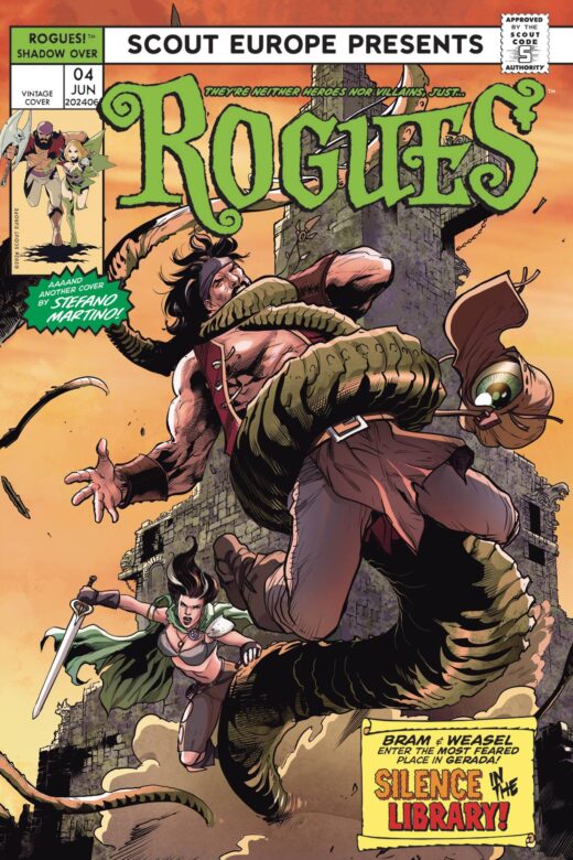 ROGUES #4 CVR A STEFANO MARTINO