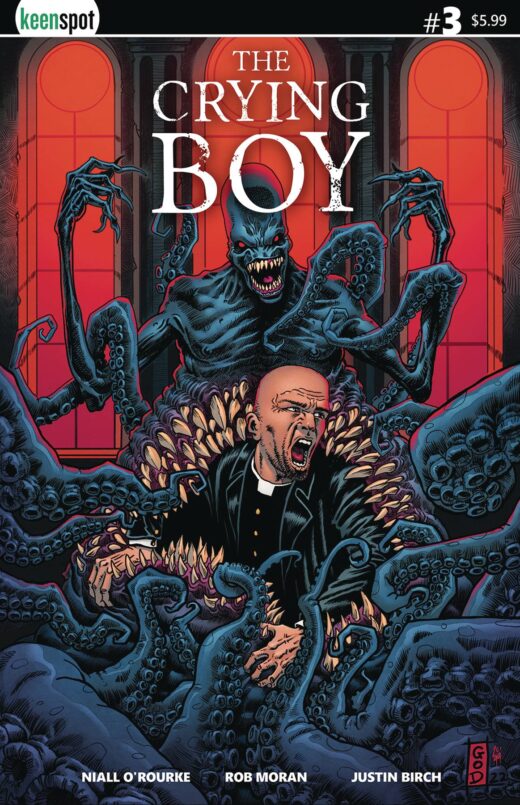 CRYING BOY #3 CVR B GARY O`DONNELL