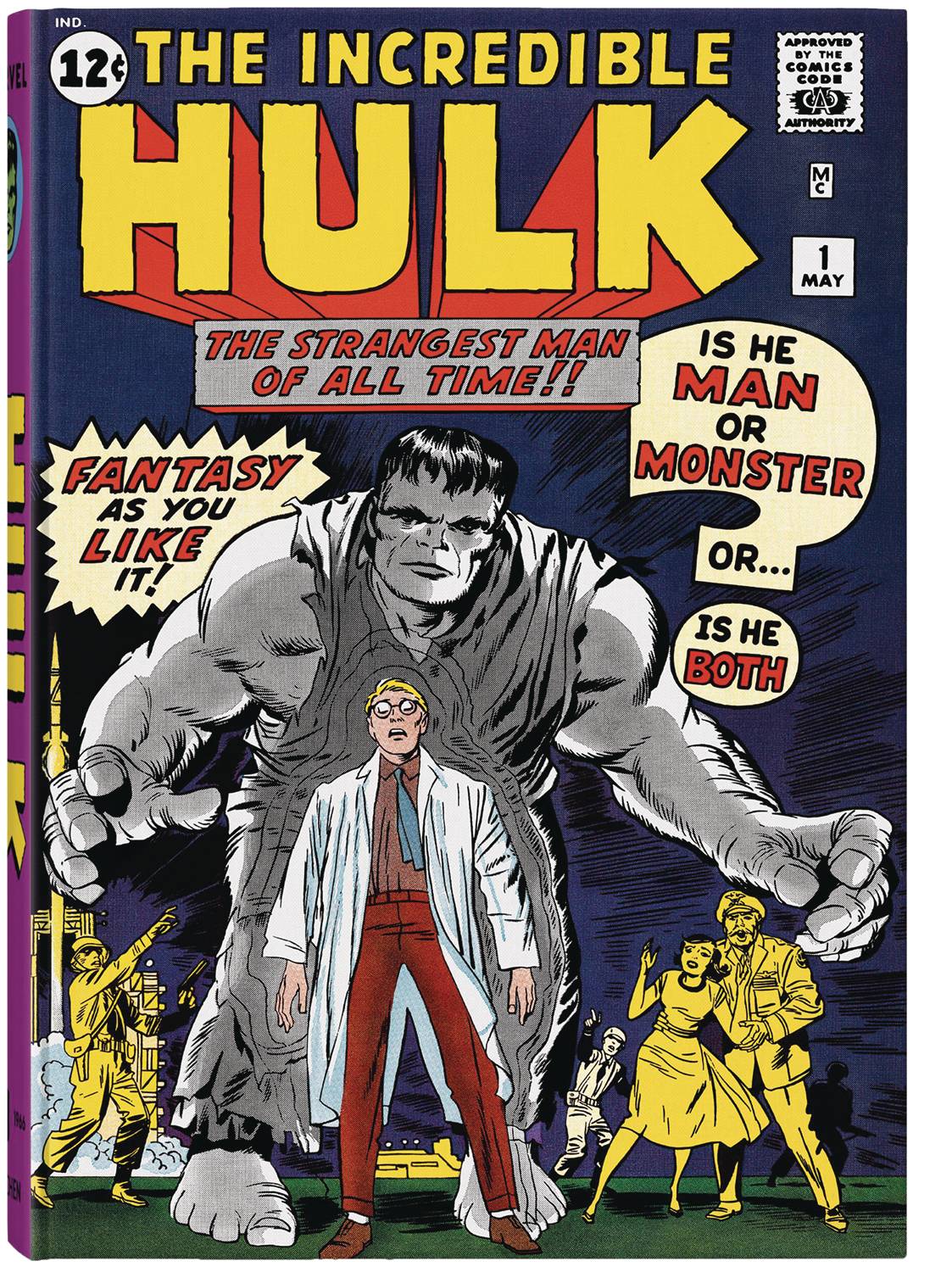 MARVEL COMICS LIBRARY HC INCREDIBLE HULK 1962-1966 (C: 0-1-1