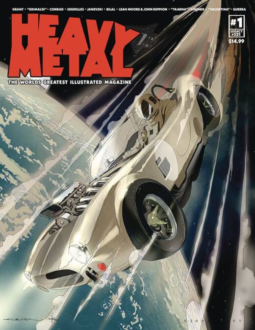 HEAVY METAL MAGAZINE #1 CVR D GRANT GRIMALDI (MR) (C: 0-1-2)