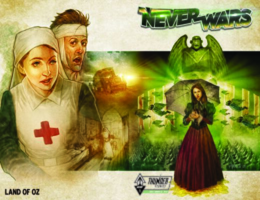NEVERWARS PETR PAN / NEVERLAND #1 CVR B ARROZA WRAPAROUND