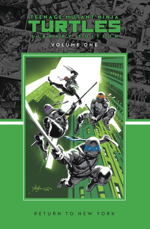 TEENAGE MUTANT NINJA TURTLES HC VOL 01 RETURN LIBRARY ED