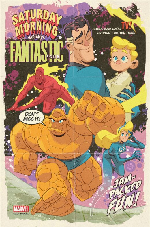 FANTASTIC FOUR (2023) #33 SEAN GALLOWAY SATURDAY MORNING VAR