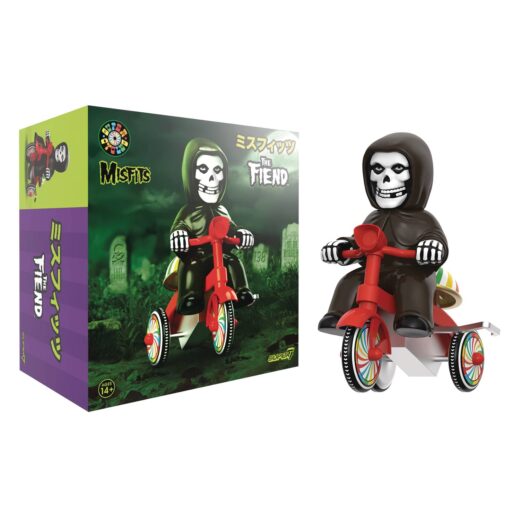MISFITS SUPER CYCLES FIEND BLACK W/ RED TRIKE AF (Net)