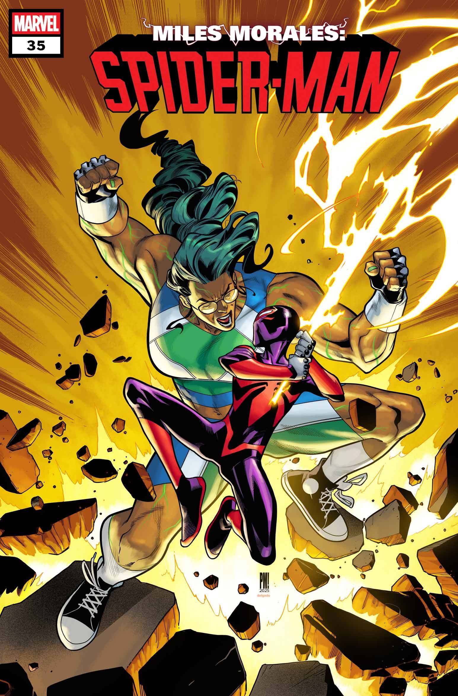 MILES MORALES SPIDER-MAN #35 PACO MEDINA VAR