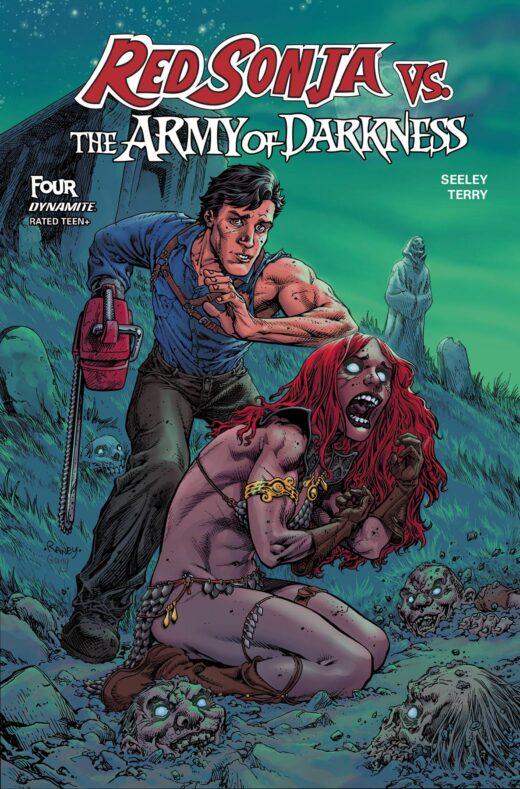 RED SONJA VS AOD #4 CVR C RANEY