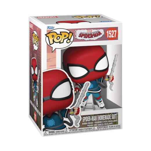 POP MARVEL FNSM PROTO SUIT SPIDERMAN FIG