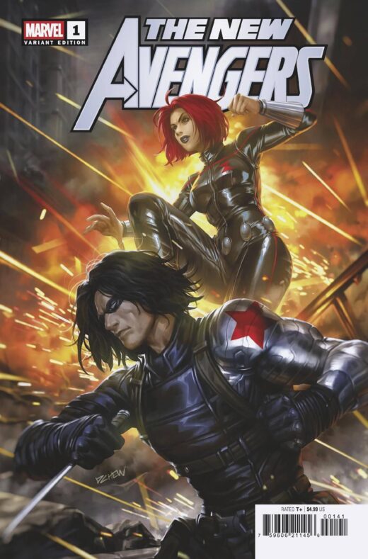 NEW AVENGERS #1 DERRICK CHEW CHARACTER VAR A
