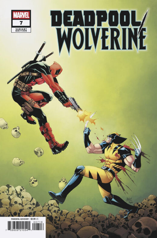 DEADPOOL/WOLVERINE #07 25 COPY INCV CORIN HOWELL VAR
