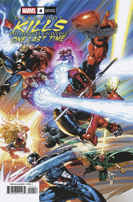 DEADPOOL KILLS MARVEL U ONE LAST TIME #4 (OF 5) 25 COPY INCV