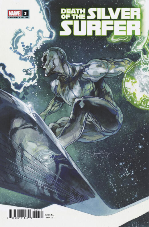 DEATH OF THE SILVER SURFER #3 25 COPY INCV SIMONE BIANCHI VA