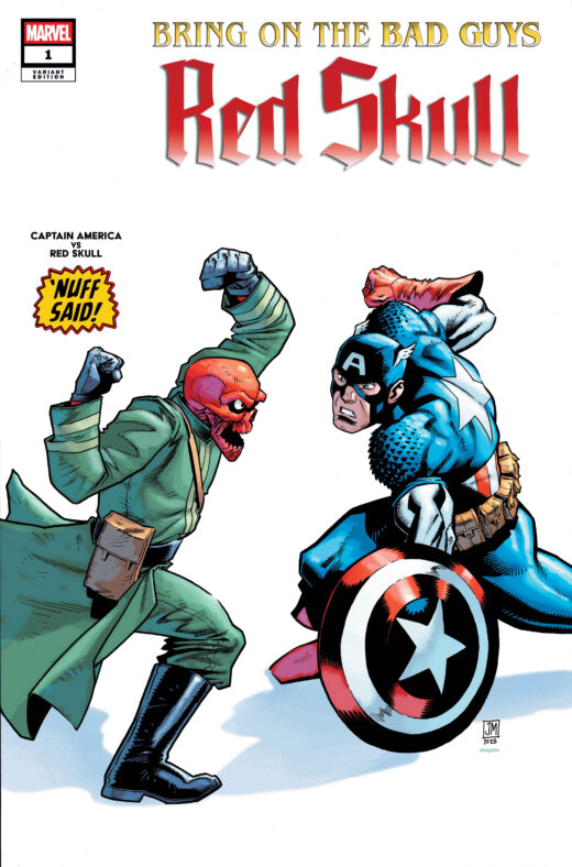 BRING ON THE BAD GUYS RED SKULL #1 25 COPY INCV VAR