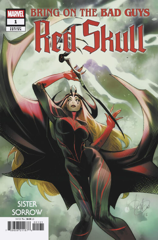 BRING ON THE BAD GUYS RED SKULL #1 SISTER SORROW VAR