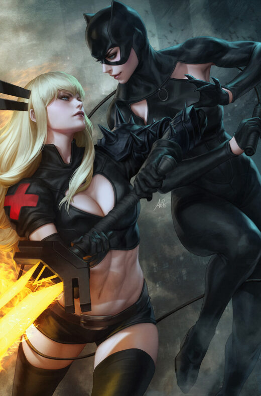 MARVEL/DC DEADPOOL/BATMAN #1 ARTGERM VIRGIN VARIANT 1100 Copies