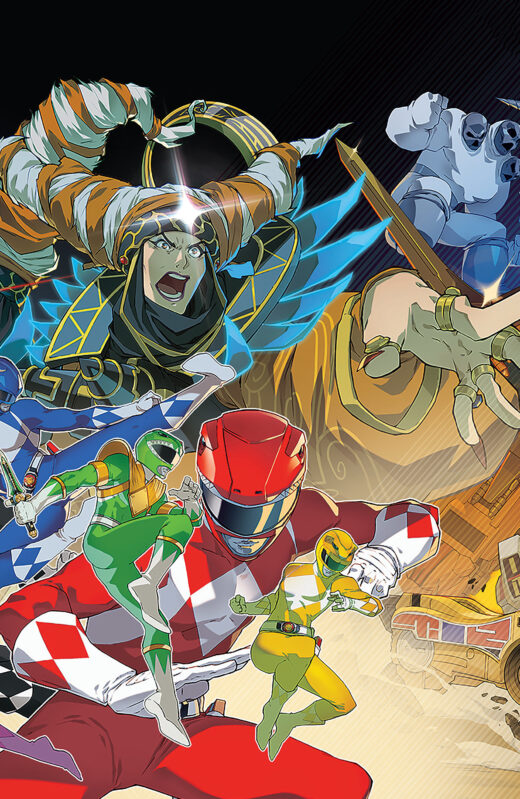 MIGHTY MORPHIN POWER RANGERS RITAS REWIND #1 CVR C FOIL VIR
