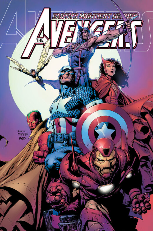AVENGERS BY JOHNS & COIPEL OMNIBUS HC DAVID FINCH CVR