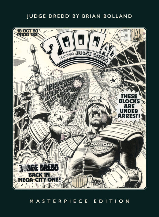 JUDGE DREDD TP BRIAN BOLLAND MASTERPIECE EDITION Previously Solicited Through Diamond