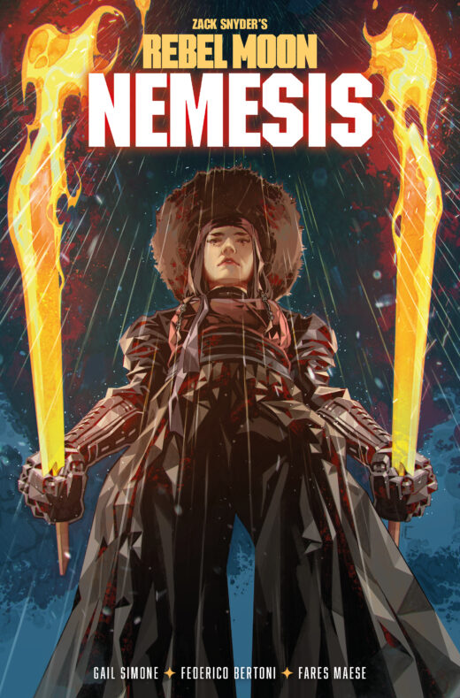 REBEL MOON NEMESIS #1 (OF 4) CVR G SDCC EXCLUSIVE KAEL NGU FOIL TRADE VAR Limited to 500 copies Allocations May Occur