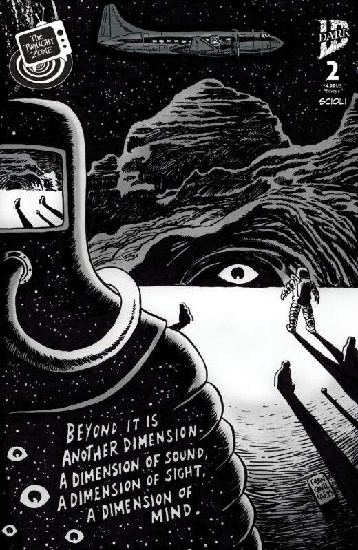 Twilight Zone #2 Variant B (Francavilla Connecting Cover)