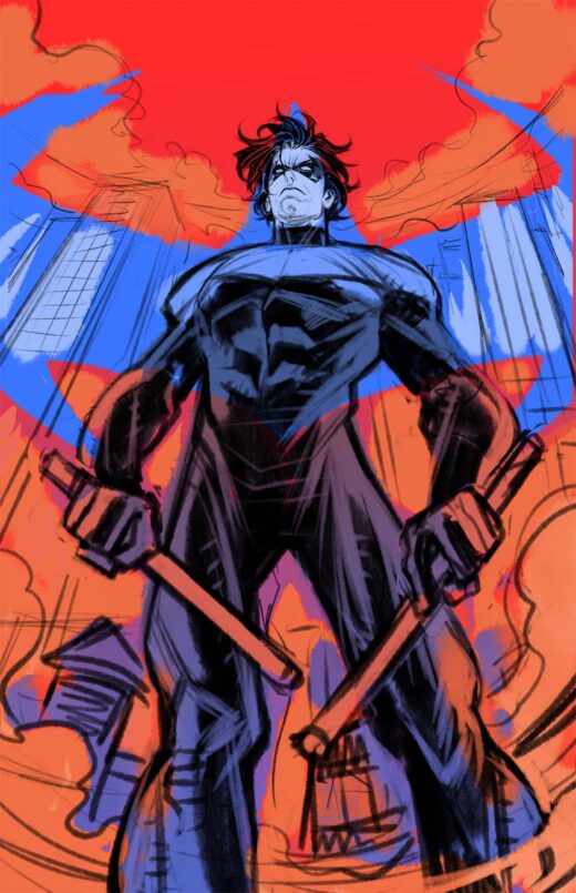 NIGHTWING #132 CVR D ELIZABETH TORQUE CARD STOCK VAR