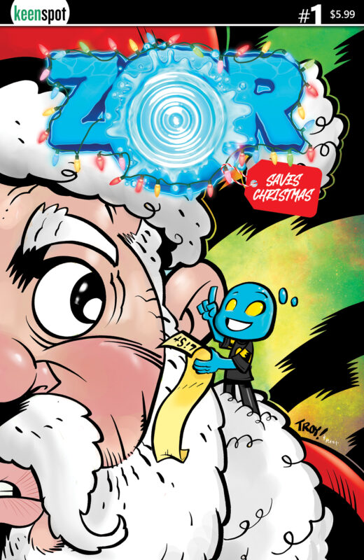 ZOR SAVES CHRISTMAS #1 CVR C TROY DONGARRA & ROB POTCHAK VAR