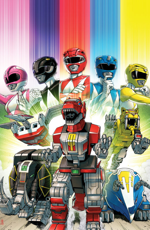 Mighty Morphin Power Rangers: Zord Quest #1 B Variant (Dressed, Coller)